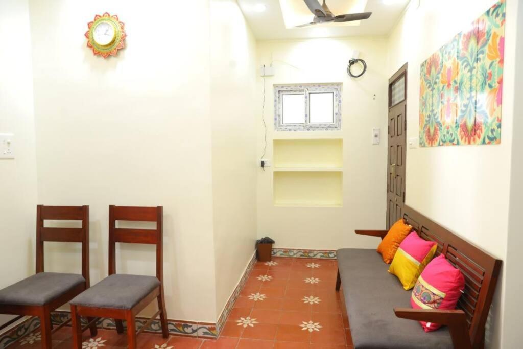 Heritage Home With 3 Bed/3 Bath With Kitchen In A Residential Neighborhood. Madurai Eksteriør bilde